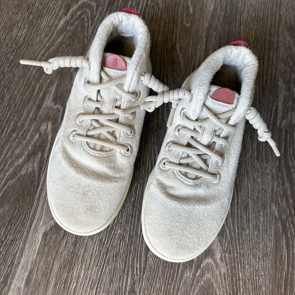 Allbirds Mizzle Wool Runner-Up Sneaker Ginseng/Cream (Women) Size 8